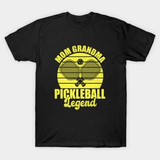 Mom Grandma Pickleball Legend Player Funny PickleBall T-Shirt